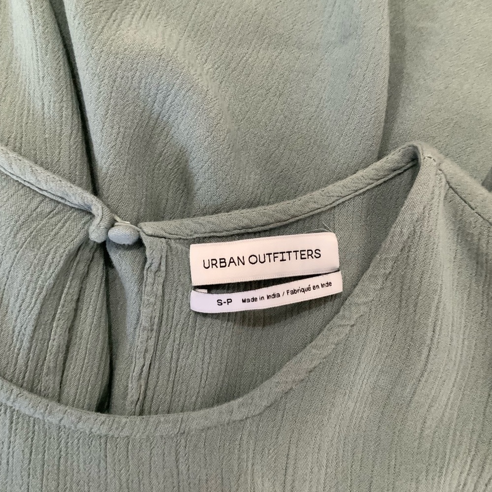 Urban Outfitters Sea foam green Mini Dress Size S-P - Picture 6 of 7
